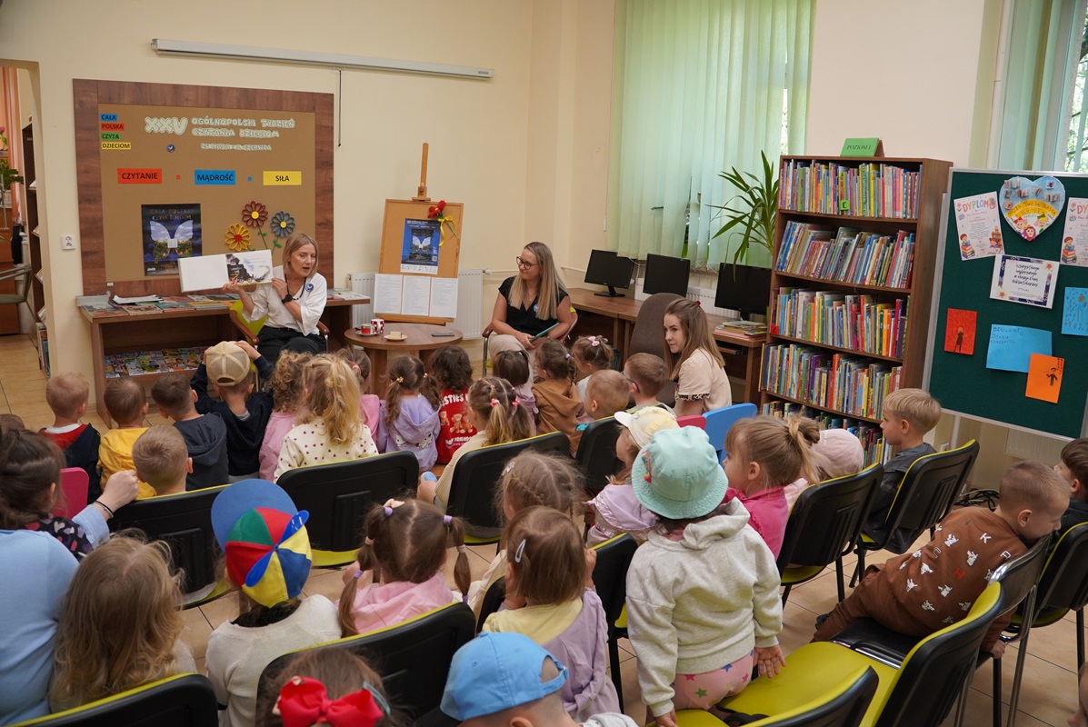 XXV Ogólnopolski Tydzień Czytania Dzieciom w Filii nr 1 dla Dzieci i Młodzieży